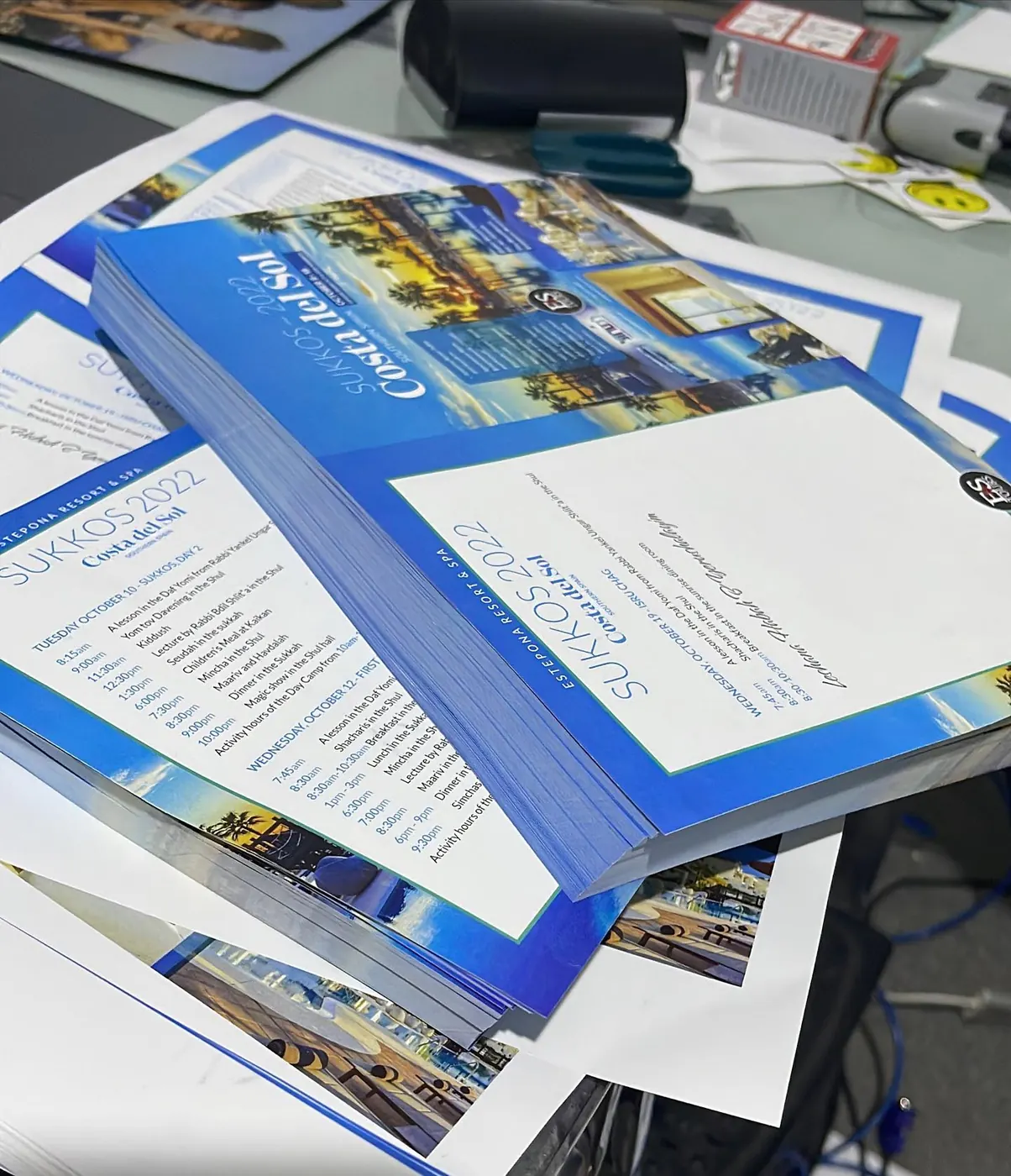 Flyers impresos a todo color en Marbella
