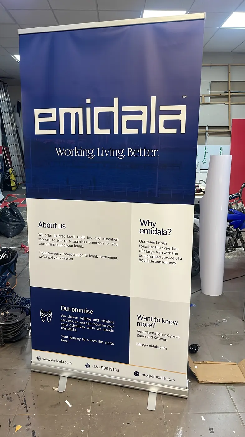Roll-up para empresa